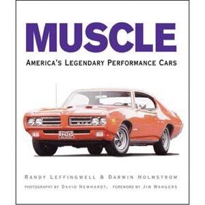 Muscle Cars Book with Orange Cover